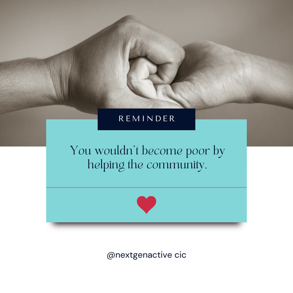 Helping the local community